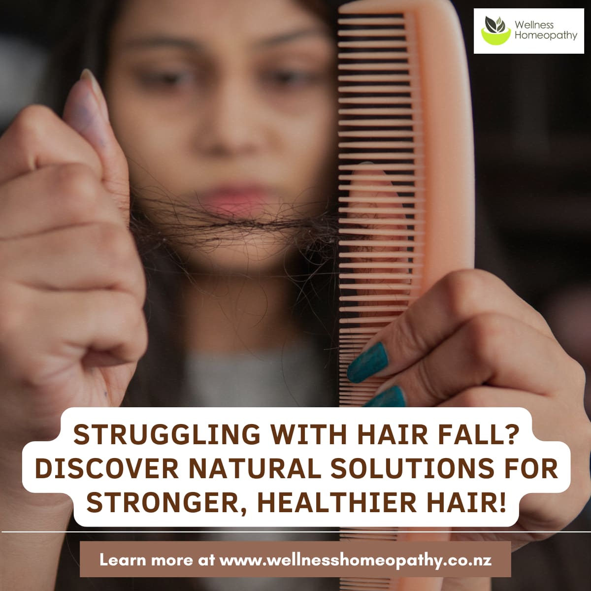 Struggling with Hair Fall? Discover Natural Solutions for Stronger, Healthier Hair!